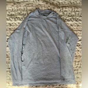 We The Free Striped Mock Neck